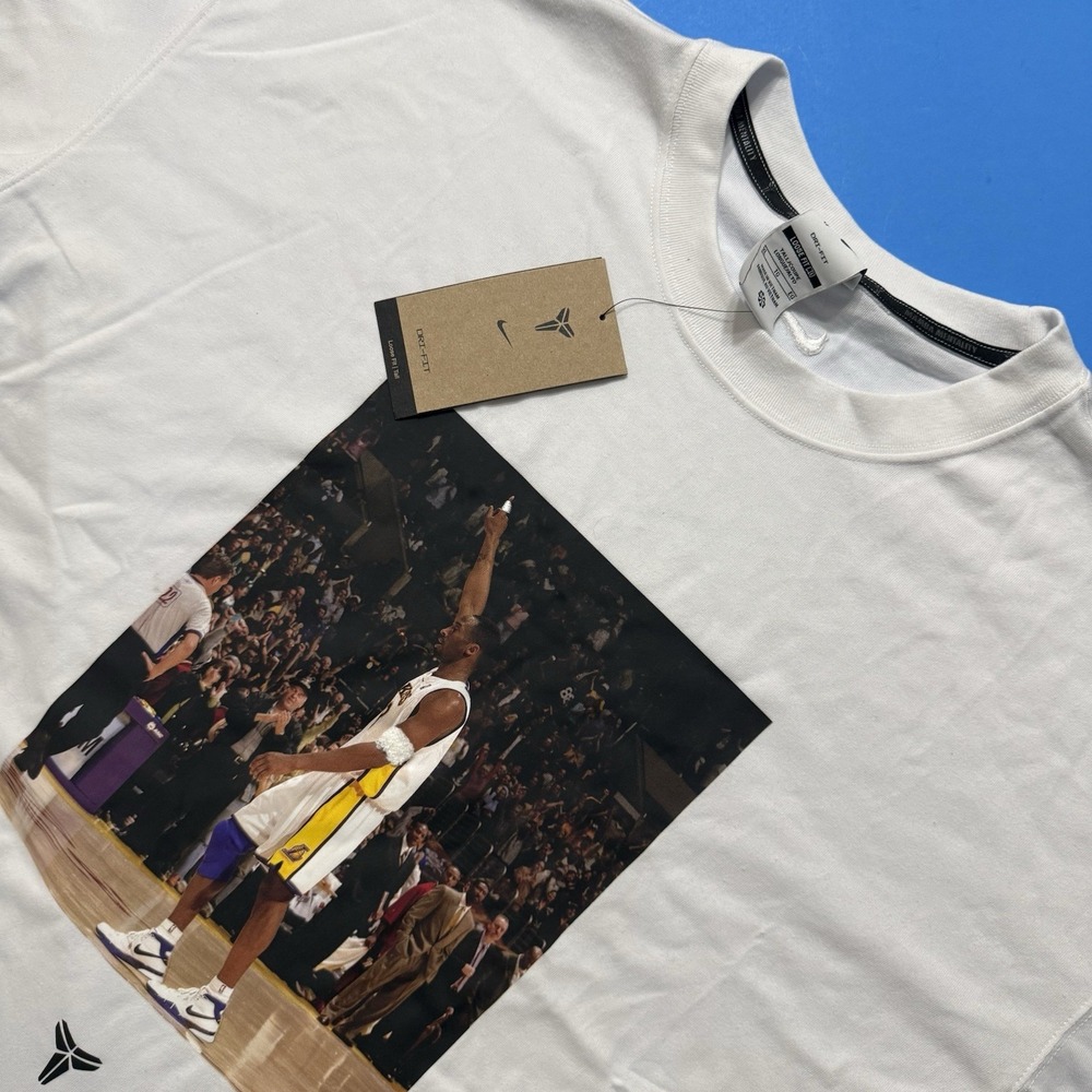 New Nike x Mamba Kobe Bryant Shirt 81 Points M90 Dri-FIT IO1150-100 Size XL Tall